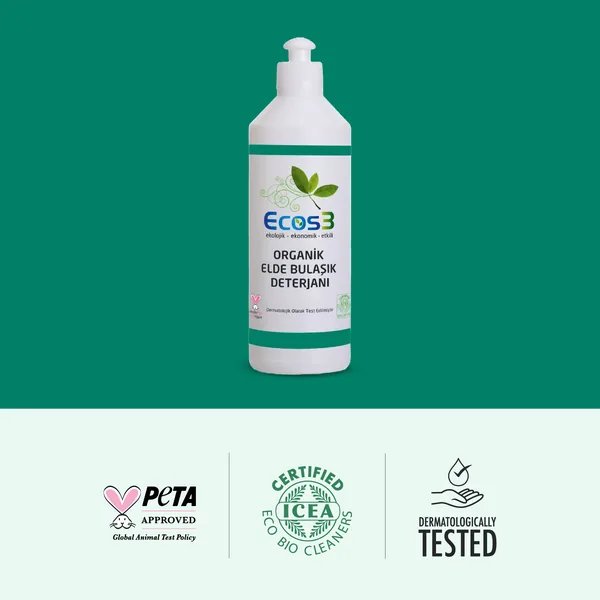 استمتع بأطباق نظيفة وأيادٍ ناعمة مع Ecos3 العضوي 3