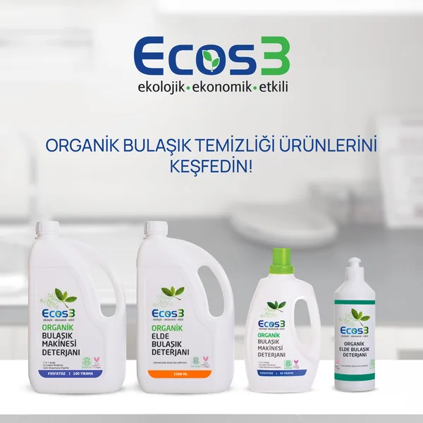 حقق أطباقًا نظيفة ولامعة مع منظف Ecos3 البيئي 4