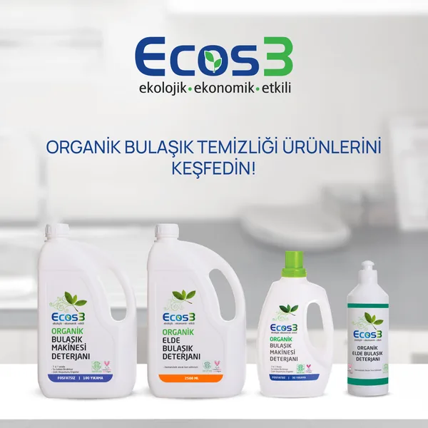 استمتع بأطباق نظيفة وأيادٍ ناعمة مع منظف Ecos3 العضوي 4