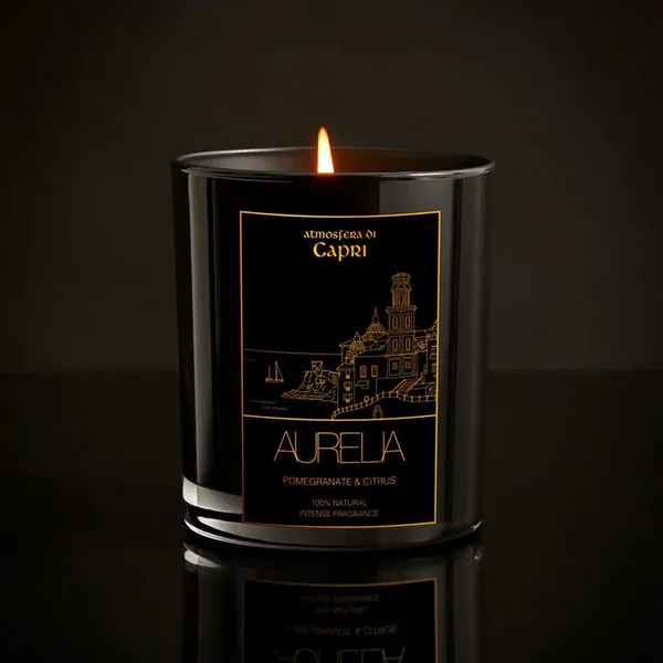 Aurelia Geneve Duftkerze Schwarze Granatapfel &amp; Zitrus 180g 2