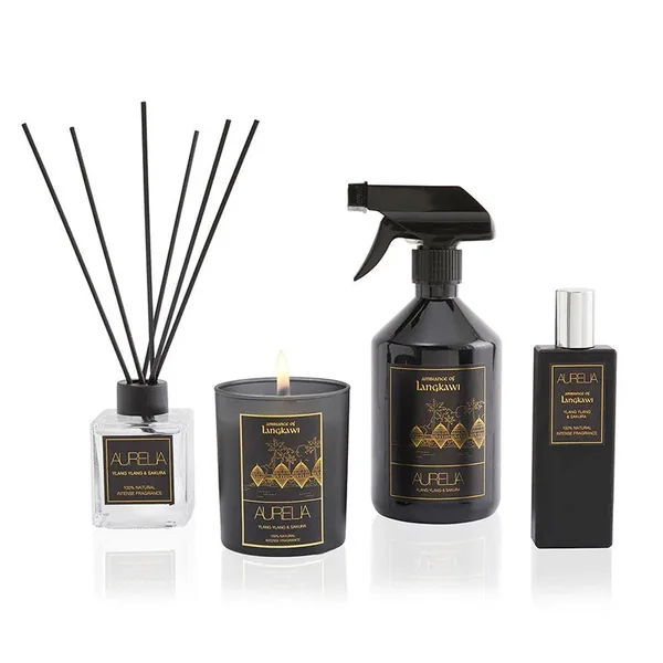Aurelia Geneve Ylang Ylang &amp; Sakura Blüte Kerze 180g 4