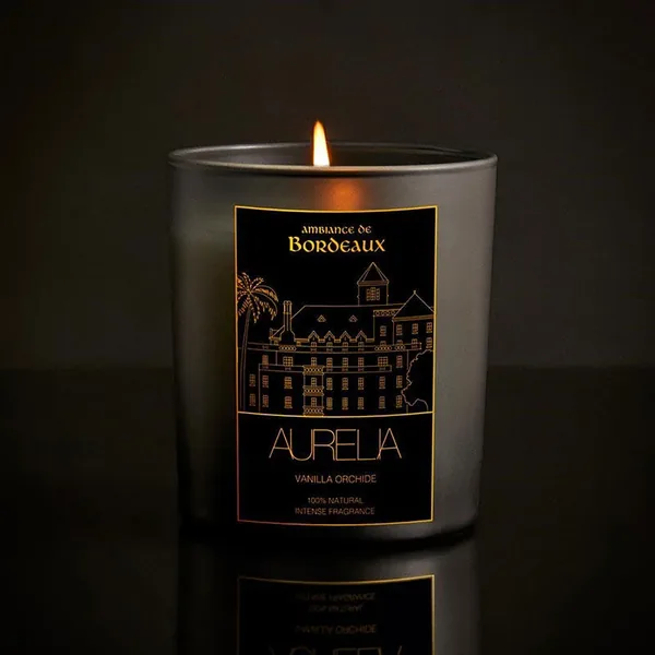 Aurelia Geneve Vanilla and Orchid Scented Candle 180 gr 2