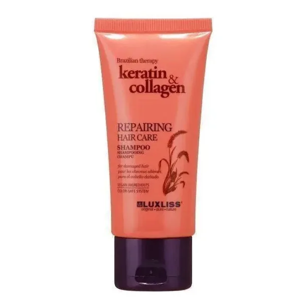 Luxliss Keratin Collagen Repairing Shampoo 40 ml (Promotional Product) 2