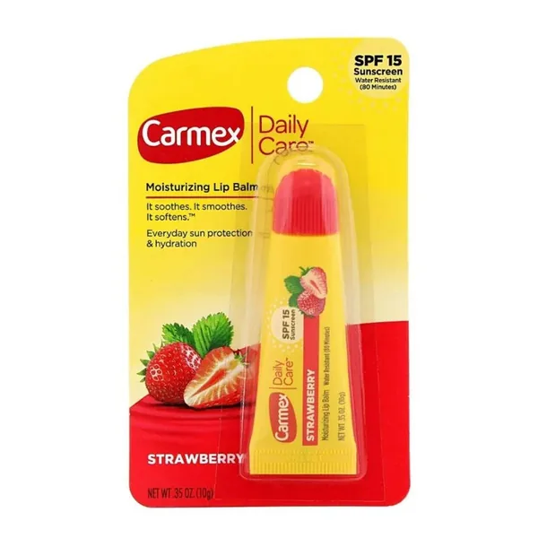 Carmex Lip Balm Stick Strawberry Spf15+ 10 gr 3