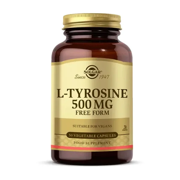 Solgar L-Tyrosine 500 mg 50 Capsules