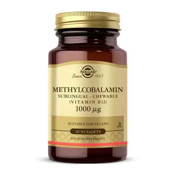 Solgar Methylcobalamin (B12) 1000 mcg 30 Sublingual Tablets