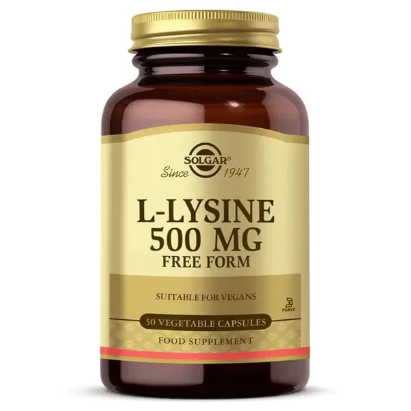 Solgar L-Lysine 500 Mg 50 Capsule