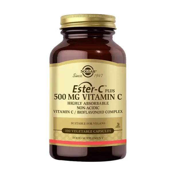 Solgar Ester-C Plus 500 mg 100 Capsules