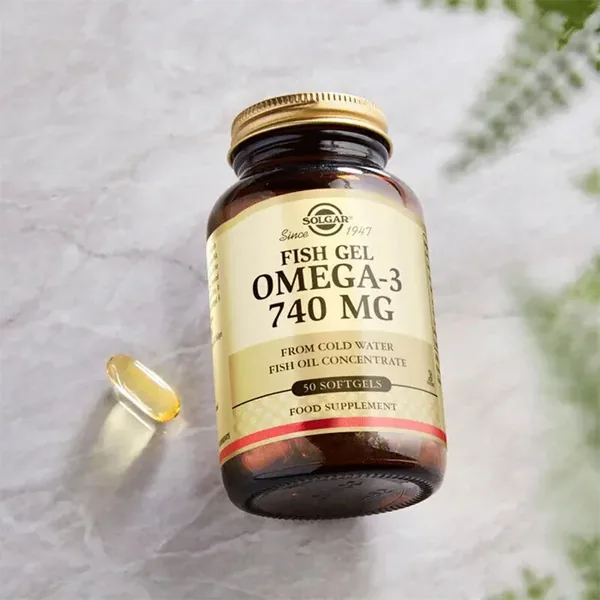 Solgar Omega-3 740 Mg Fish Gel 50 Soft Gelatin Capsule