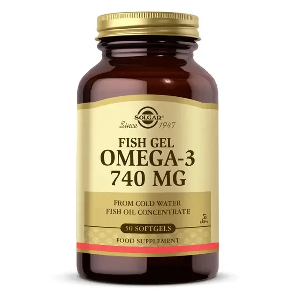 Solgar Omega-3 740 Mg Fish Gel 50 Soft Gelatin Capsule 2
