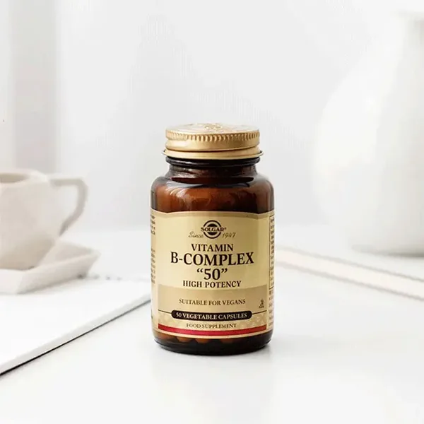 Solgar Vitamin B-Complex 50 - 50 Vegetable Capsules