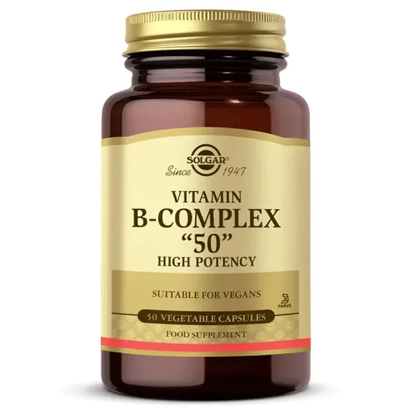 Solgar Vitamin B-Complex 50 - 50 Vegetable Capsules 2