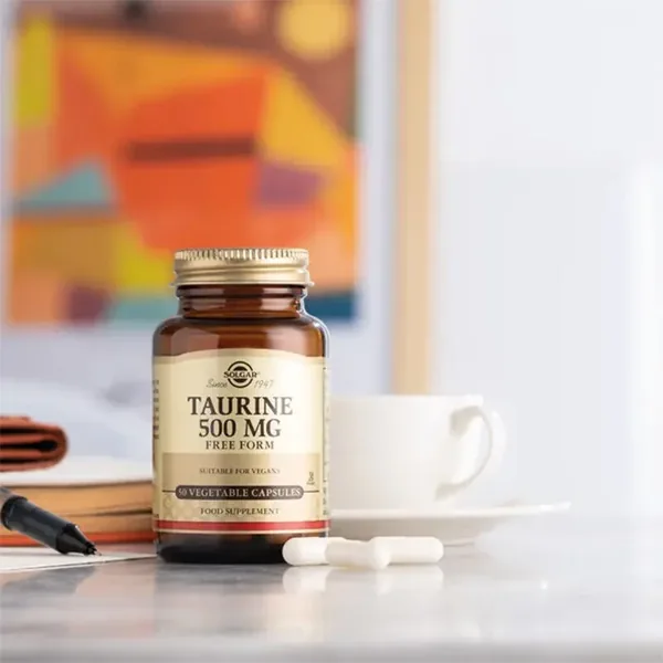 Solgar Taurine 500 Mg 50 Vegetable Capsule 2