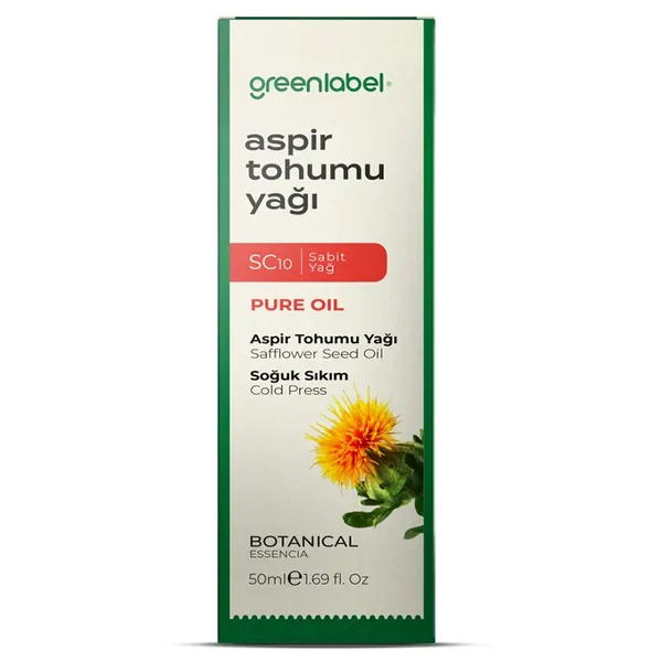 Greenlabel Safflower Seed Oil 50 ml