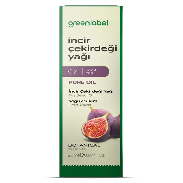 Révélez l'éclat : Huile de Pépins de Figue Greenlabel 20 ml 2