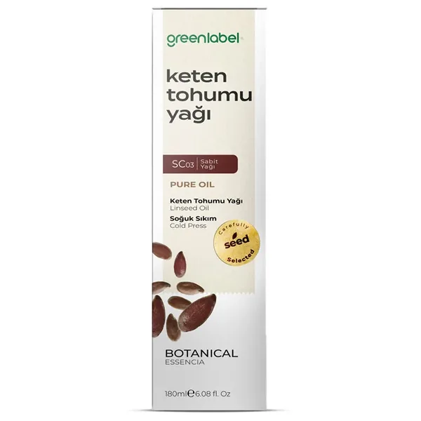 Преобразите кожу и волосы с льняным маслом Greenlabel 2