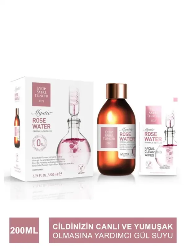 Eyüp Sabri Tuncer Mistik Rose Water 200 ml - Glass Bottle 2