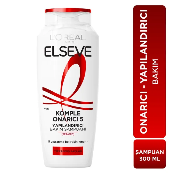 Elseve Complete Barrier Restoring 5 Reconstructing Care Shampoo 300 ml 2