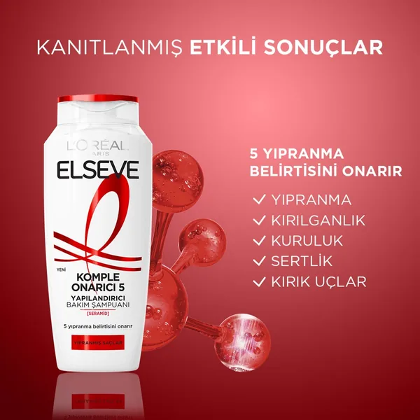 Elseve Complete Barrier Restoring 5 Reconstructing Care Shampoo 300 ml 5