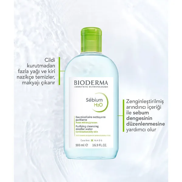Obtenez une peau nette et équilibrée avec Bioderma Sébium H2 4
