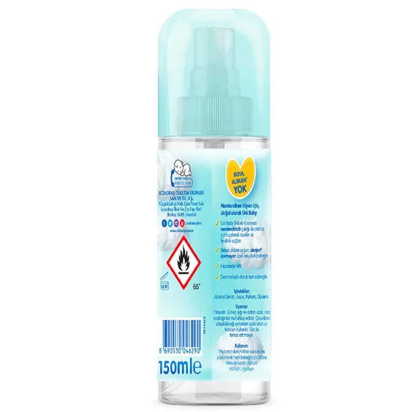 Uni Baby Floral Scents Baby Cologne 150 ml 2