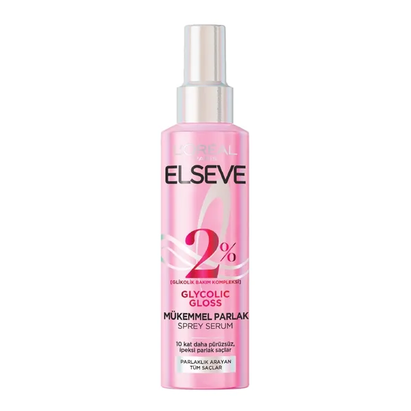Elseve Glycolic Gloss Perfect Shine-Giving Hair Care Spray Serum 150 ml 3