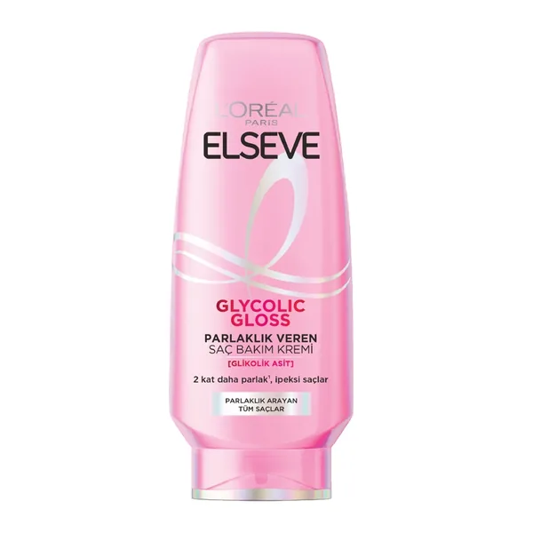 Elseve Glycolic Gloss Shine-Giving Hair Care Cream 250 ml 3