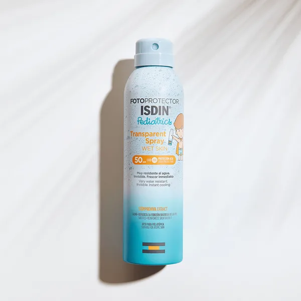 ISDIN Fotoprotector Pediatrics Transparent Spray Wet Skin Spf 50 250 ml 2
