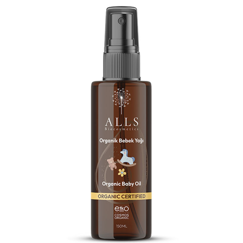 زيت الأطفال العضوي 150 مل من أولز بيوكوزمتيكس Alls Biocosmetics