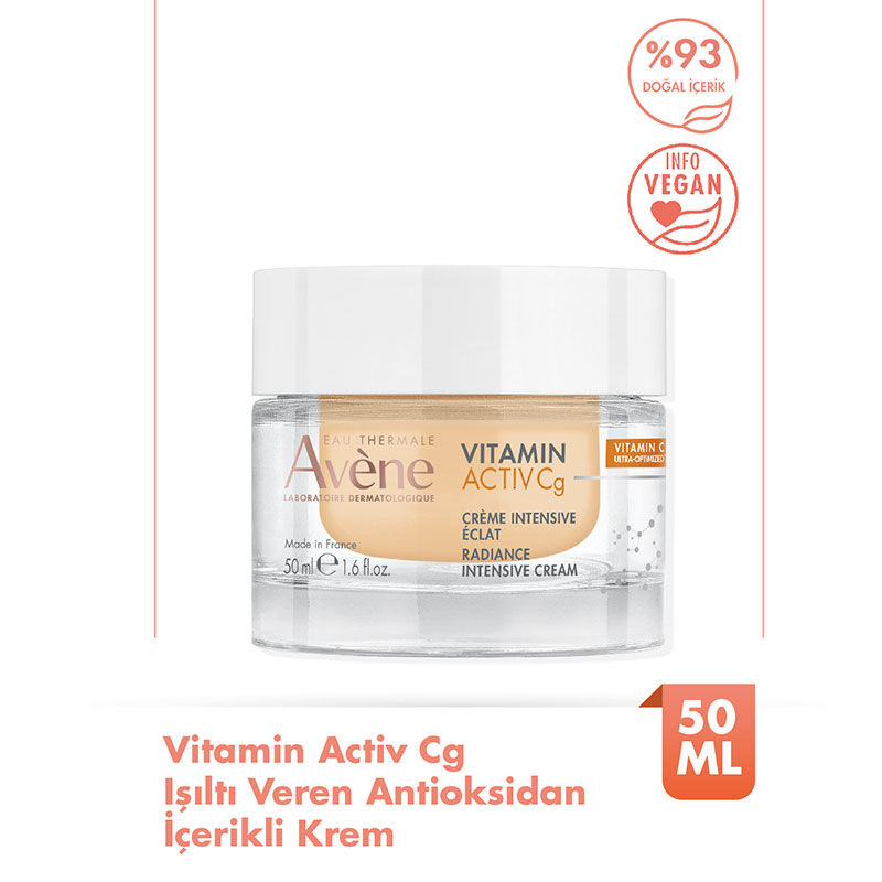 Révélez l'éclat : Crème Intense Avene Vitamine Activ Cg
