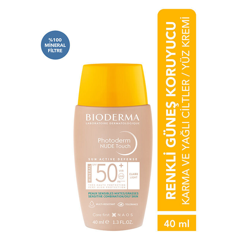 Protégez & Matifiez : Bioderma Photoderm Nude Touch SPF50+ 3