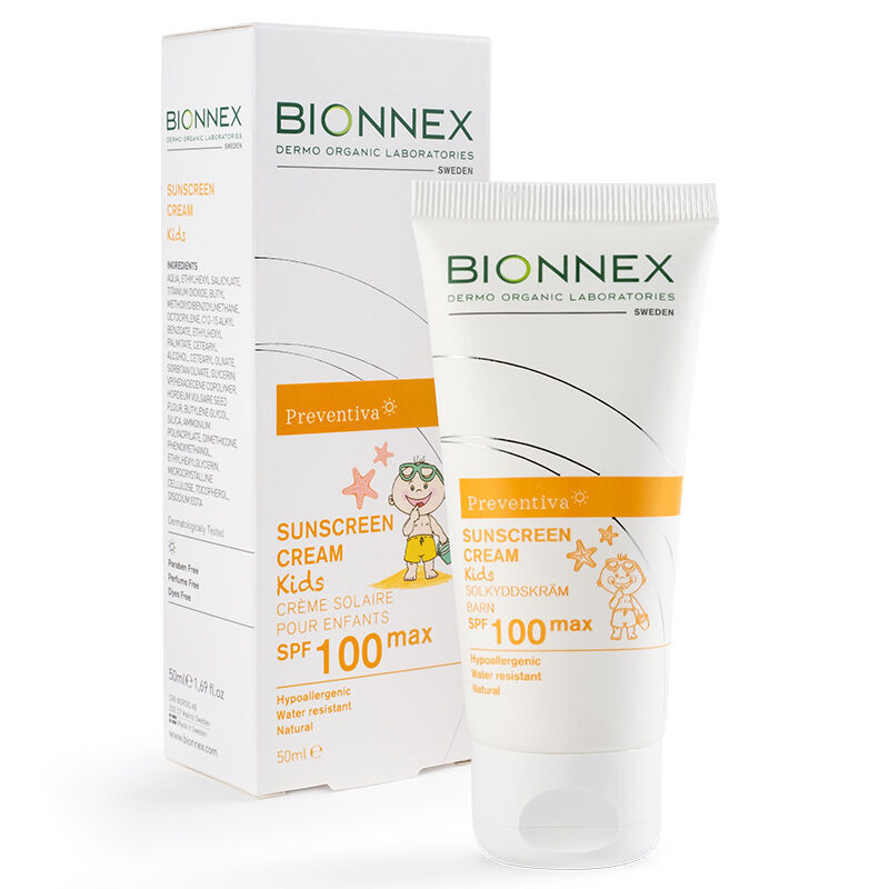 احمِ بشرة طفلك: كريم Bionnex Preventiva Max Spf100 2