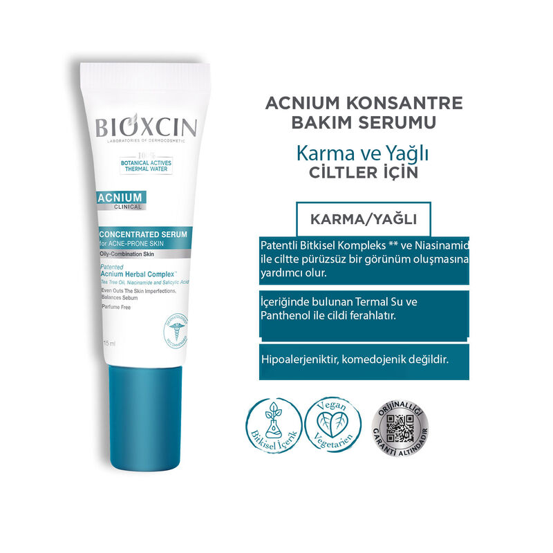 Bioxcin Acnium Concentrated Care Serum 15 ml 3