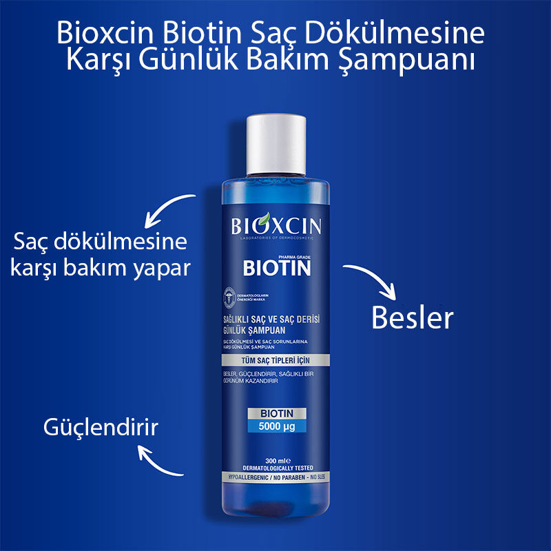 Bioxcin شامبو بيوكسين بيوتين 300 مل 4