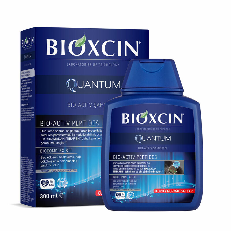 Bioxcin شامبو بيوكسين كوانتم المضاد لتساقط الشعر للشعر الجاف إلى العادي 300 مل 3