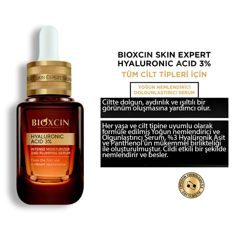 Bioxcin Hyaluronic Acid 3% Intense Moisturizing Plumper Serum 30 ml 4