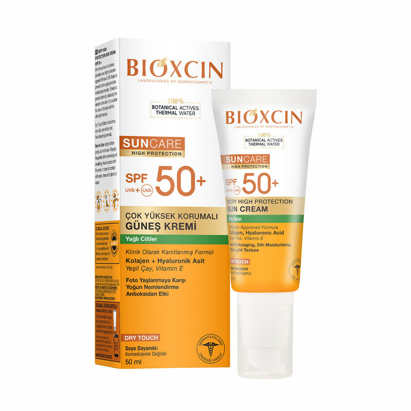 Bioxcin بيوكسين صن كير واقي شمس عالي الحماية للبشرة الدهنية بعامل حماية 50+ 50 مل 2