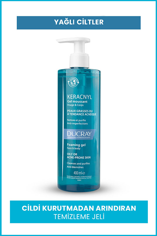 Purifiez votre peau : Gel Nettoyant Ducray Keracnyl 400 ml