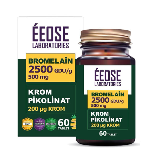 Soutenez votre bien-être avec Eeose Bromelain Krom Pikolinat 2