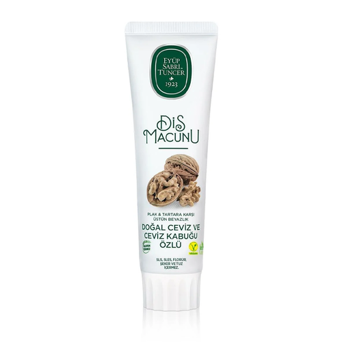 Eyüp Sabri Tuncer Natural Walnut and Walnut Shell Extract Toothpaste 90 ml 2