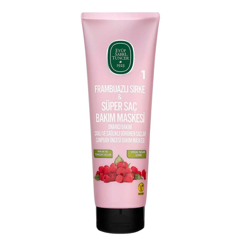Eyüp Sabri Tuncer Raspberry Vinegar and Super Hair Care Mask 250 ml