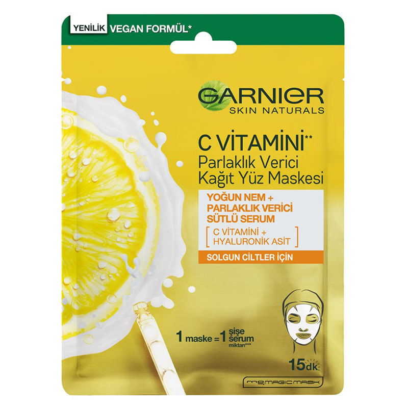Illuminez votre Teint avec le Masque Vitamine C Garnier