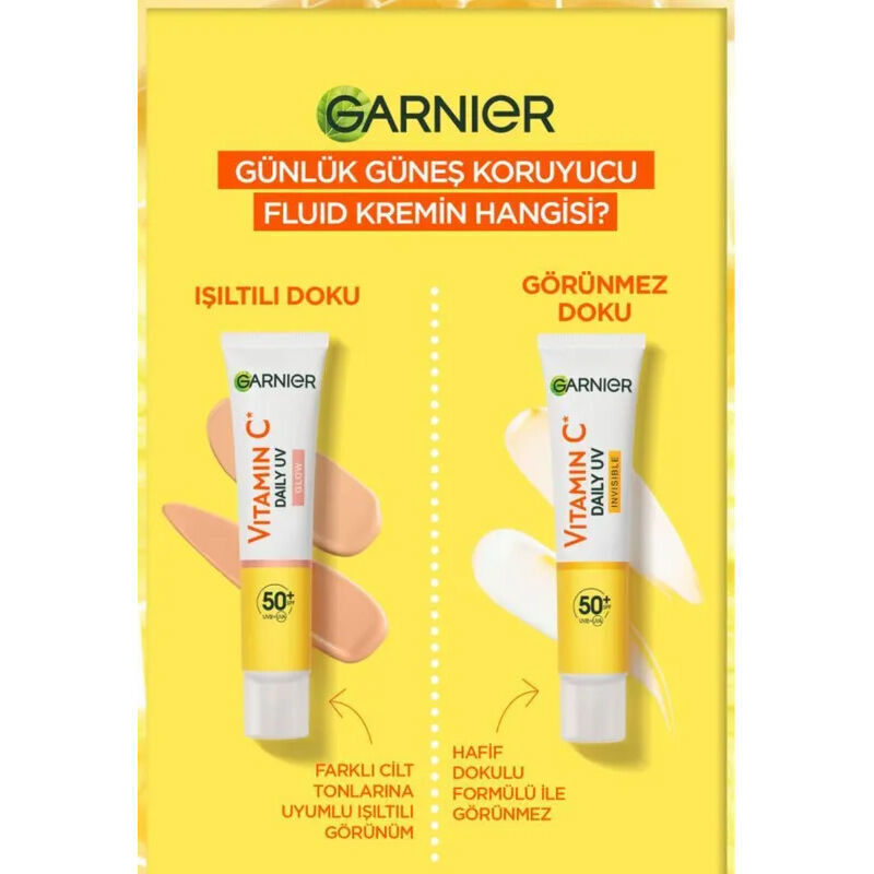 Garnier Vitamin C Daily UV Glow Spf 50 40 ml Renkli 2