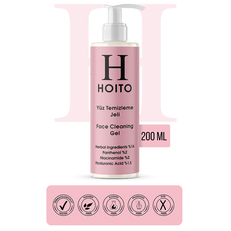 Hoito جل تنظيف الوجه هويتو 200 مل 2