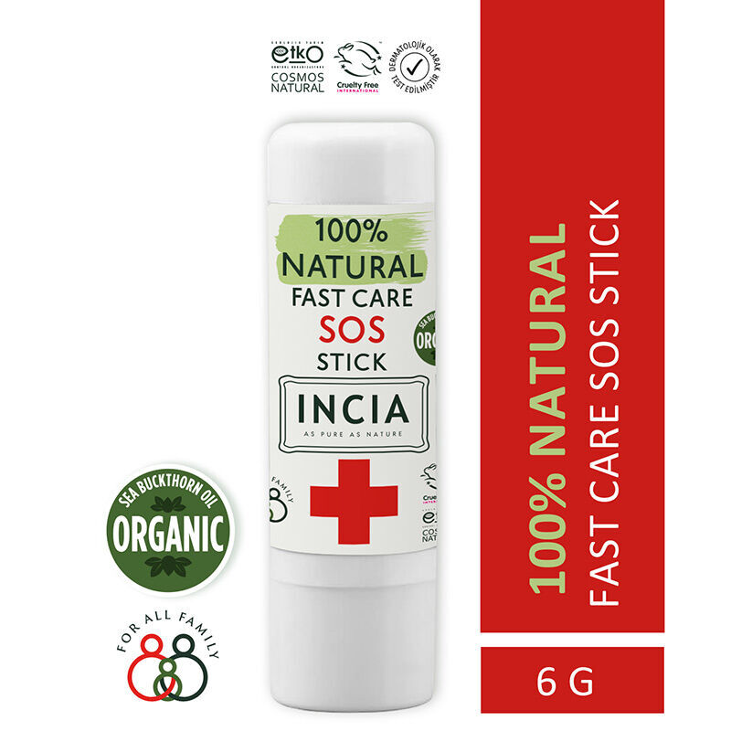 يهدئ ويرطب: INCIA %100 Natural SOS Stick لبشرة ناعمة 2