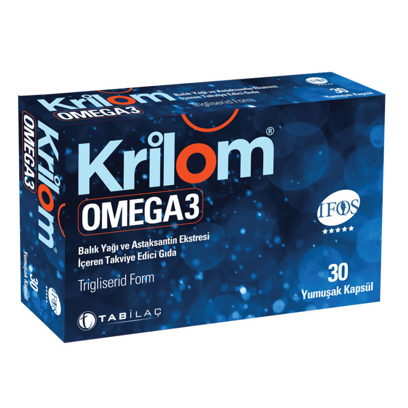 دعم غذائي يومي: كبسولات Krilom Omega 3 الطرية