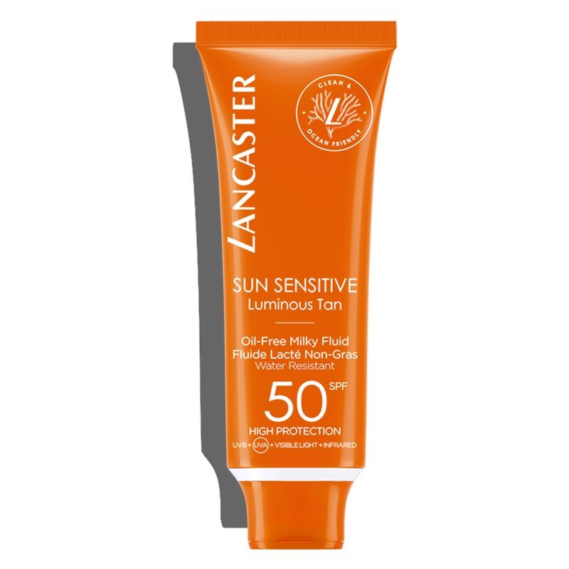 Protégez & Bronzez : Fluide Solaire Lancaster SPF50 Peaux Se
