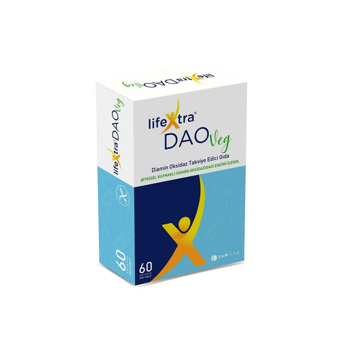 توازن الهيستامين: LifeXtra DAOVeg لراحة هضمية ومناعية