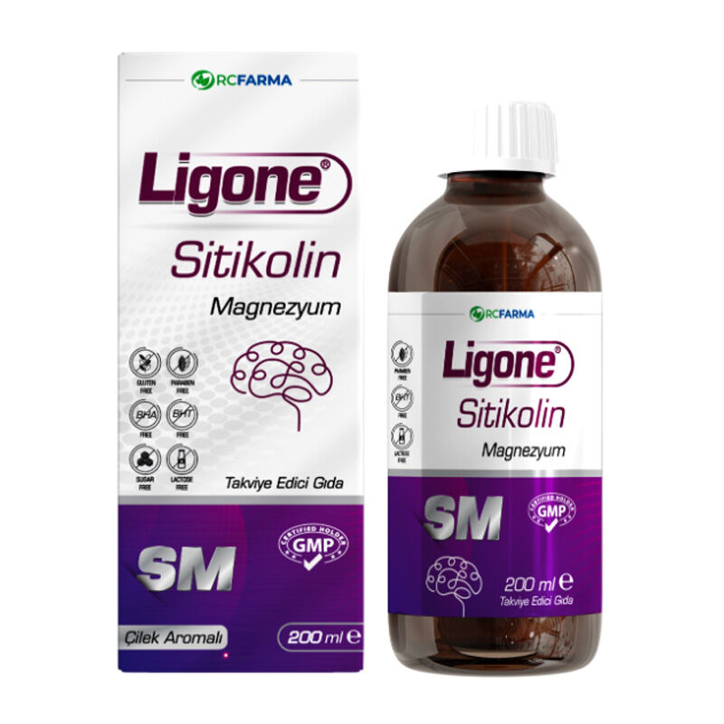 Ligone مكمل غذائي سائل ليجون سيتيكولين مغنيسيوم 200 مل 2