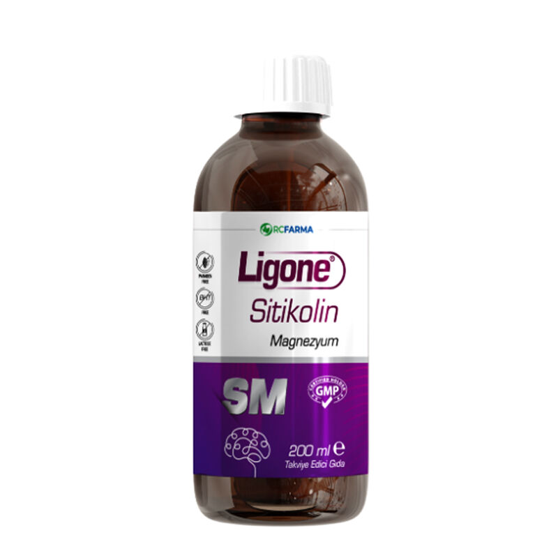 Ligone مكمل غذائي سائل ليجون سيتيكولين مغنيسيوم 200 مل